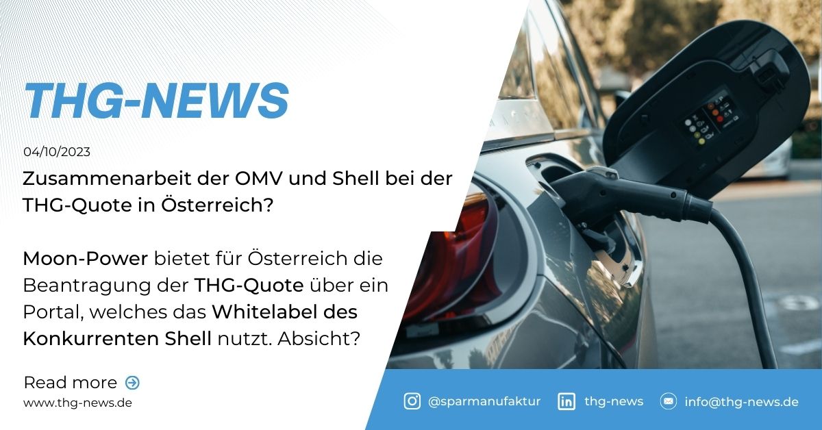 Zusammenarbeit zwischen OMV und Shell bei der THG-Quote?