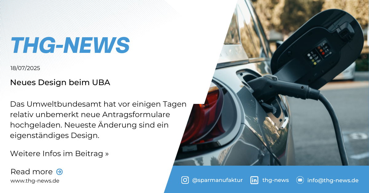 UBA veröffentlicht Formulare mit neuem Logo